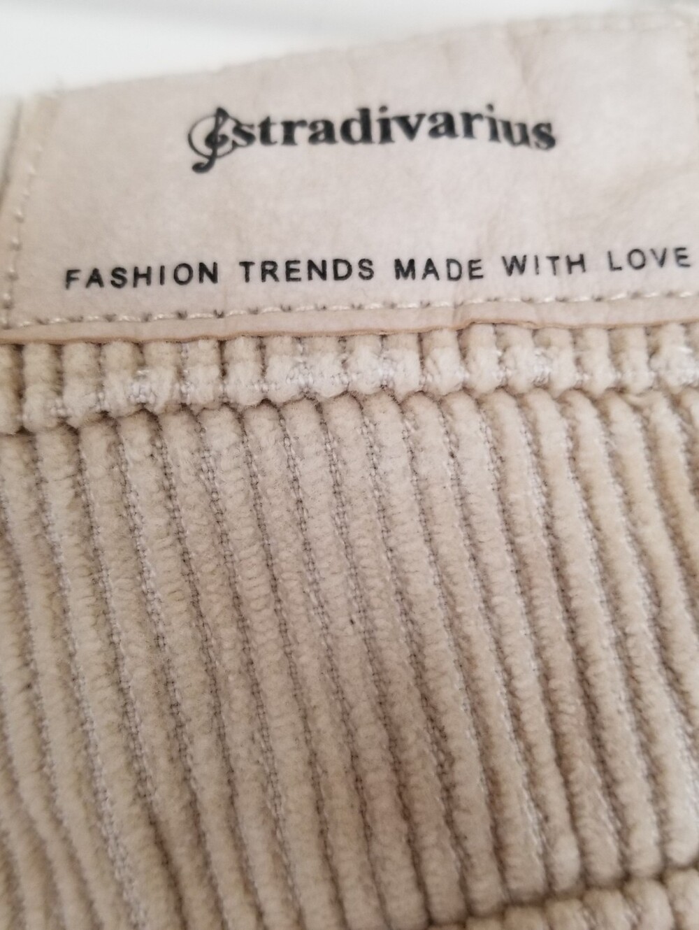 Stradivarius Corduroy Pants Size 6 - Picture 5 of 7